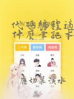 代码编程适合用什么笔记本