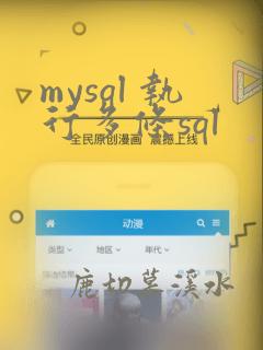 mysql 执行多条sql