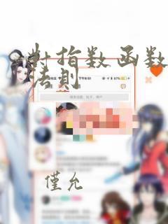 对指数函数运算法则