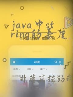java中string的长度