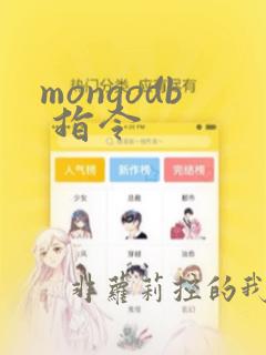 mongodb 指令