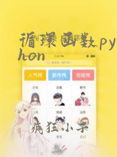 循环函数python