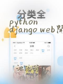 python django web开发
