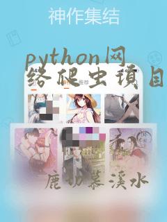 python网络爬虫项目