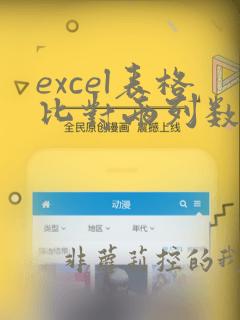 excel表格比对两列数据是否相同
