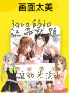 java的io流面试题