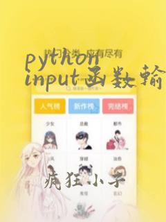 python input函数输入数字