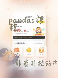 pandas课程