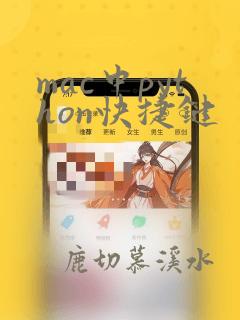mac中python快捷键