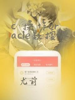 c 操作oracle数据库