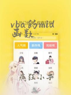 vba的mid函数