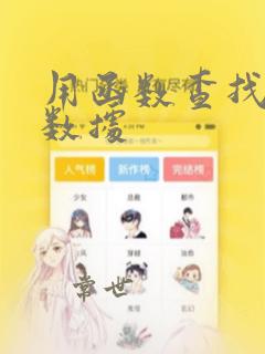 用函数查找重复数据
