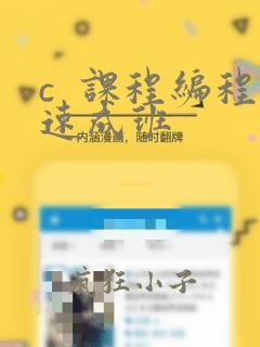 c  课程编程速成班