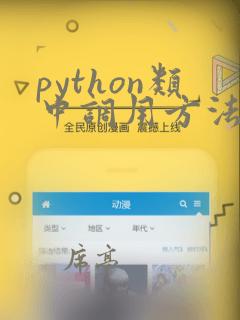 python类中调用方法