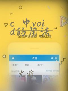 c 中void的用法