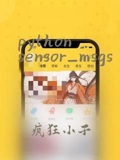 python sensor_msgs