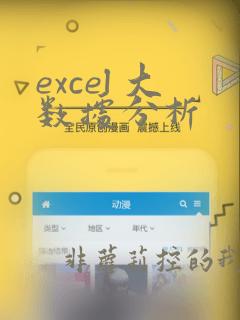 excel 大数据分析