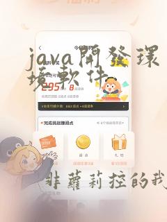 java开发环境软件