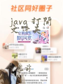 java 打开文件夹