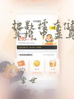 把数据存储到计算机中,并具体体现数据