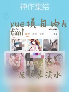 vue项目内html