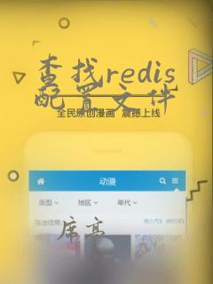 查找redis配置文件