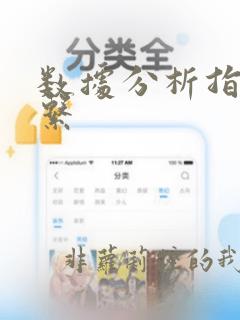 数据分析指标体系