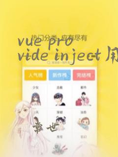 vue provide inject用法