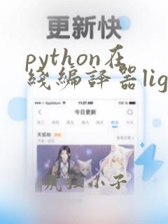 python在线编译器lightly