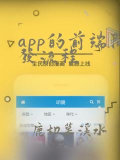 app的前端开发流程