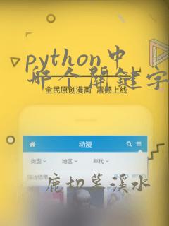 python中哪个关键字用于定义函数