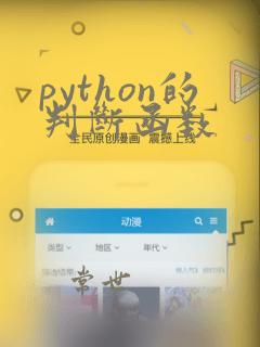 python的判断函数