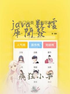 java 数据库开发
