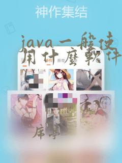 java一般使用什么软件