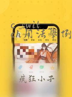 c switch用法举例