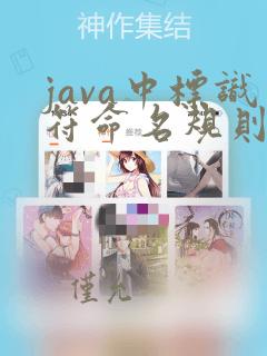 java中标识符命名规则