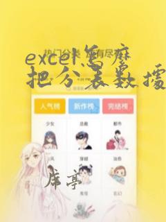 excel怎么把分表数据引用到总表中