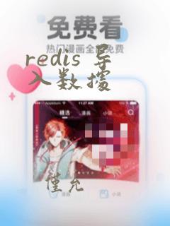 redis 导入数据