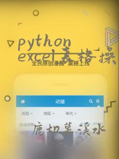 python excel表格操作