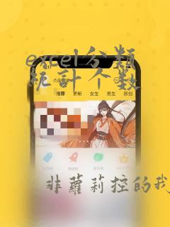 excel分类统计个数