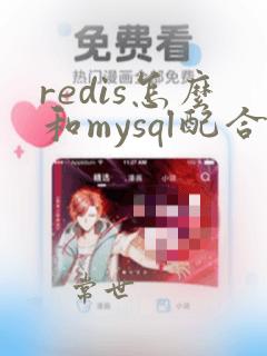 redis怎么和mysql配合使用