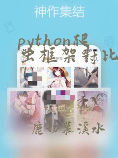 python爬虫框架对比