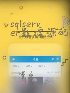 sqlserver数据源配置