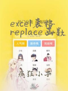 excel表格replace函数