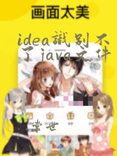 idea识别不了java文件