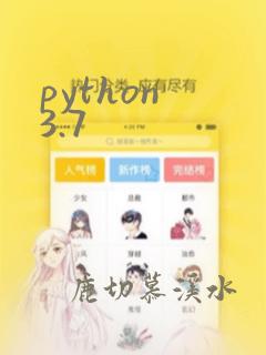 python 3.7