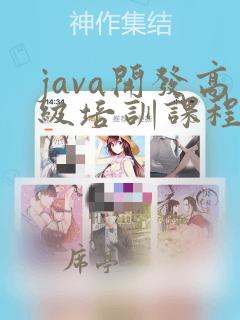 java开发高级培训课程