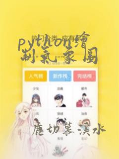 python绘制气象图