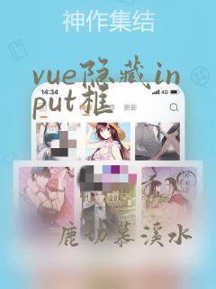vue隐藏input框