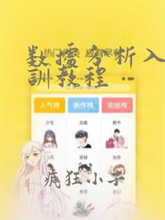 数据分析入门培训教程